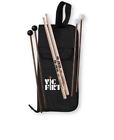 0750795003495 Vic Firth Intermediate Education Pack Drumsticks With Stickbag