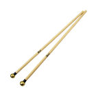 727523164384 Fleet Pair Glockenspiel Mallets Xylophone Sticks Brass Hard