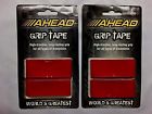 Ahead Drumstick Grip Tape 2 Sets Red Gtr 753283000617