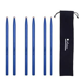 Antner 3 Pairs Drum Sticks 5a Classic Maple Drumsticks Wood Tip Drumstick For St