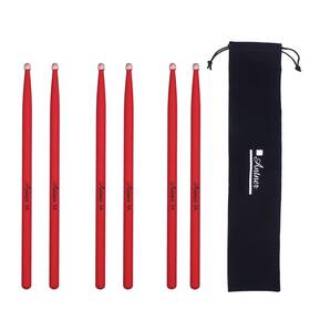 Antner 611885466890 3 Pairs Drum Sticks 5a Classic Maple Drumsticks Wood Tip Drumstick For Studen