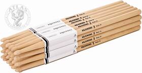 Aqjunong 313103177112 2b Drumsticks 12 Pair Maple Drum Sticks Wood Tip F
