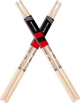 5b-2p Brand Punk Drum Sticks 2 Pairs Drumsticks 5b American Hard Maple Wood Tip Stick