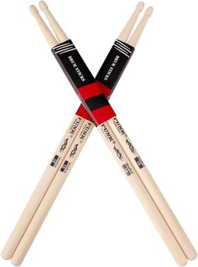 5b-two Brand Punk Drum Sticks 5b Maple Wood Tip Drumstick 2 Pairs Stick Ideal For