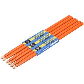 Meccanixity Mea240116ee000811 3 Pairs Maple Wood Drumstick Anti Slip Handle Grips 5a Orange Classic Drum St