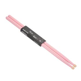 Mea240317ee000291 Meccanixity Maple Wood Drumstick Anti Slip Handle Grips 5a Pink Classic Drum Stick T