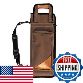B01mu0xofw Promark Drum Stick Bag - Transport Deluxe Drumstick Holder Sticks