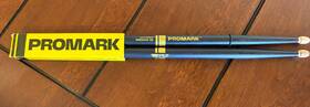 Promark R5 Ag 1 Pair Of Rebound Activegrip Acorn Wood Tip Drumsticks 5b