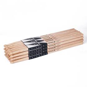 Vaisoeny 735881160177 Drum Sticks 5a Drumsticks 12 Pairs Classic Oak Wood For Drums Pro