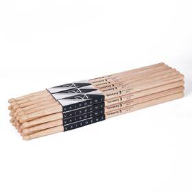 Vaisoeny 735881160184 Drum Sticks 7a For Adults 12 Pairs Classic Oak Wood Drumsticks Fo