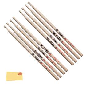 Vic Firth B000rvyrc4 American Classic 5a Wood Tip Drumsticks - 4-pack P5a3-5a1
