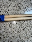 Pair Of Vater VH5AW Hand Selected Hickory Wood Tip Drum Sticks. Fixed Price $16.90.