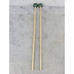 Mike Balter 5B Green Rubber Head Percussion Mallets Pair Wood Birch Handles 15". Fixed Price $28.98.