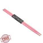Meccanixity Pink 7A Maple Drumsticks Anti-slip Grip. Fixed Price $20.00.