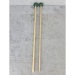 Mike Balter 5B Green Rubber Mallets Birch Wood Handles Pair Percussion 15". Fixed Price $28.98.