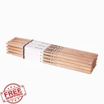 Aqjunong 5A Oak Wood Drum Sticks 12 Pairs Classic Tip. Fixed Price $44.99.