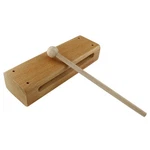 Wood Block With Mallet Zzlzx 1SET Musical Instrument Natural. Fixed Price $11.49.