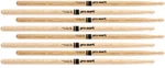 Promark Classic Attack Drumsticks Shira Kashi Oak 5A Wood Tip 4-PACK. Fixed Price $62.99.