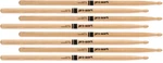 Promark Hickory Drumsticks 7A Wood Tip 4-PACK. Fixed Price $50.99.