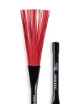 New - Vic Firth Jazz Rake Brushes, Red Plastic Bristles, #bjr. Fixed Price $28.99.