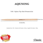 Aqjunong 7A Oak Drum Sticks Nylon Tip 12 Pair. Fixed Price $53.98.