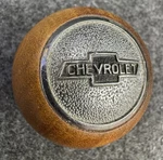 Wooden Chevy Bowtie Gear Shift Knob Handle Accessory Truck Camaro Nova Gm. Fixed Price $55.44.