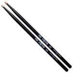 Vic Firth American Classic Hickory 5A Drumsticks, Tear Drop Wood Tip, Black. Fixed Price $14.99.