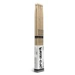 Promark Classic Attack 5A Shira Kashi Oak Drumsticks, Oval Wood Tip, 4-PACK. Fixed Price $62.99.