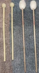 Pair Malletech Mallets Marimba Yarn LS151L & OR42B Glock Xylophone Unwound Vtg. Fixed Price $22.49.