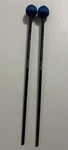 (2)INNOVATIVE Percussion F3.5 Fundamental Series Medium Marimba Malletsblue Yarn. Fixed Price $34.99.