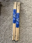 Lot Of 2 Vater 5B Wood Tip Hickory Drum Sticks New. Fixed Price $25.00.